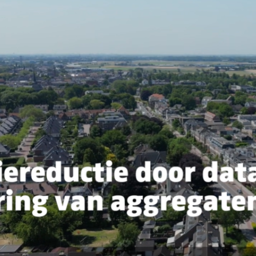 Emissiereductie door datagedreven besturing van aggregaten